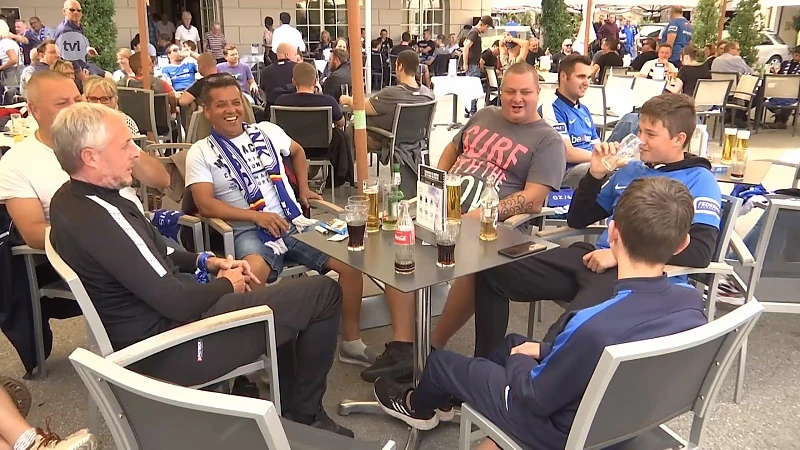 Supporters Racing Genk reisden met twijfels naar Salzburg af