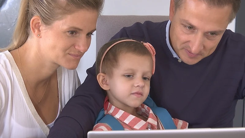 Al 30.000 euro ingezameld voor 5-jarig kankerpatiëntje Felien uit Halen