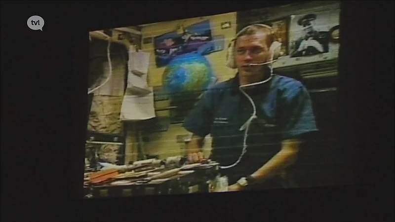 Frank De Winne in space