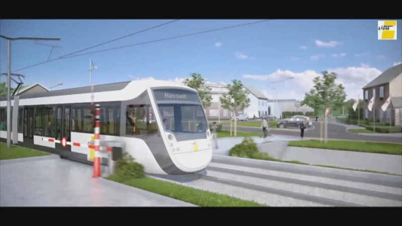 Hasselt krijgt eigen stadstram