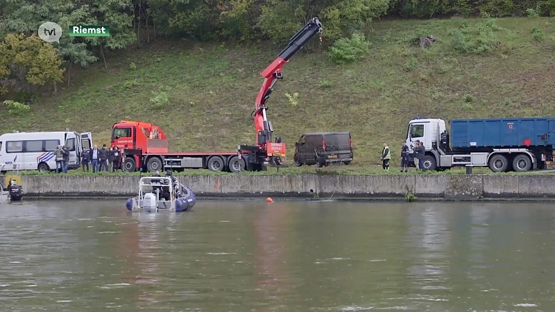 Verschillende wagens gevonden tijdens dreggen Albertkanaal