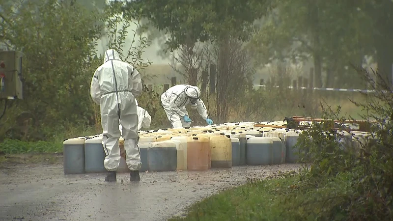 Opruimen drugsvaten in Limburg kost belastingbetaler meer dan 300.000 euro