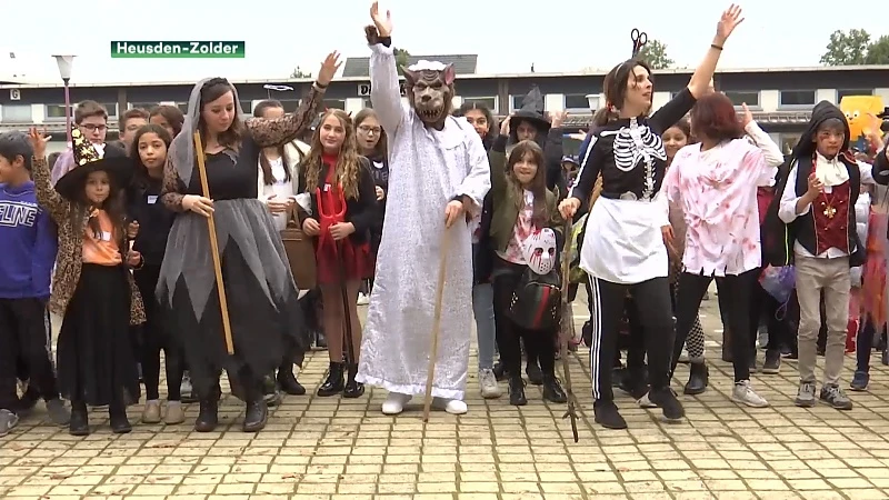 Lagere scholen in Heusden-Zolder in de ban van Halloween