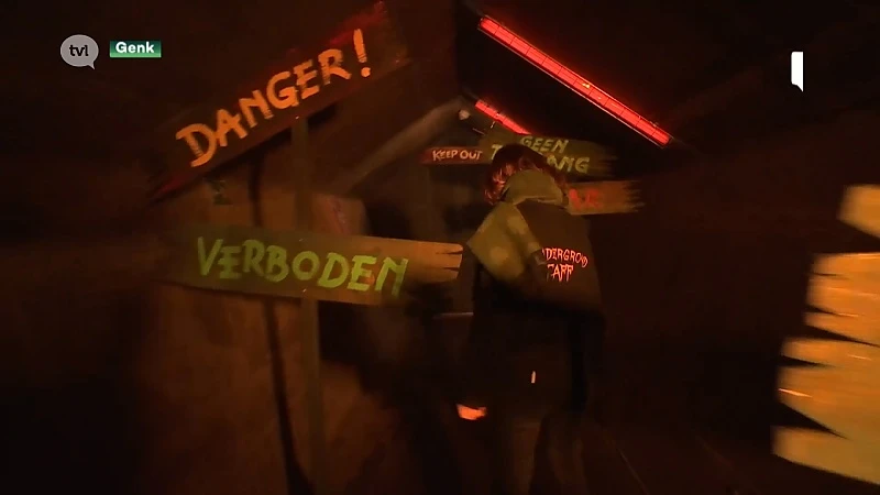 Kelders C-Mine omgetoverd tot fantasieparcours voor kinderen