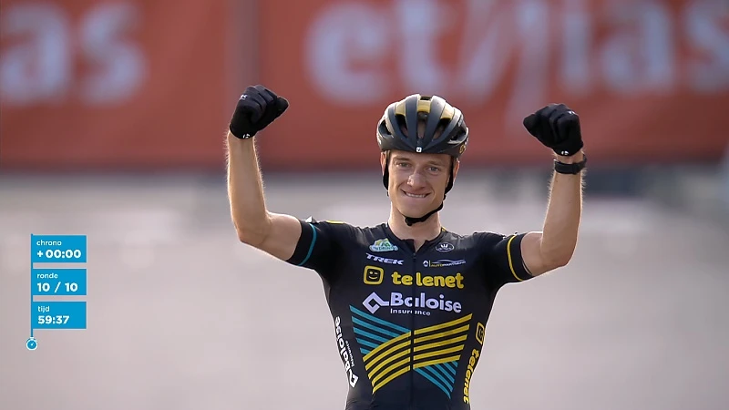 Quinten Hermans wint allereerste GP veldrijden in Beringen