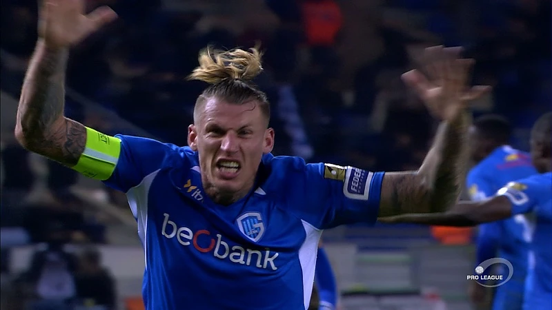 Racing Genk haalt punt in blessuretijd