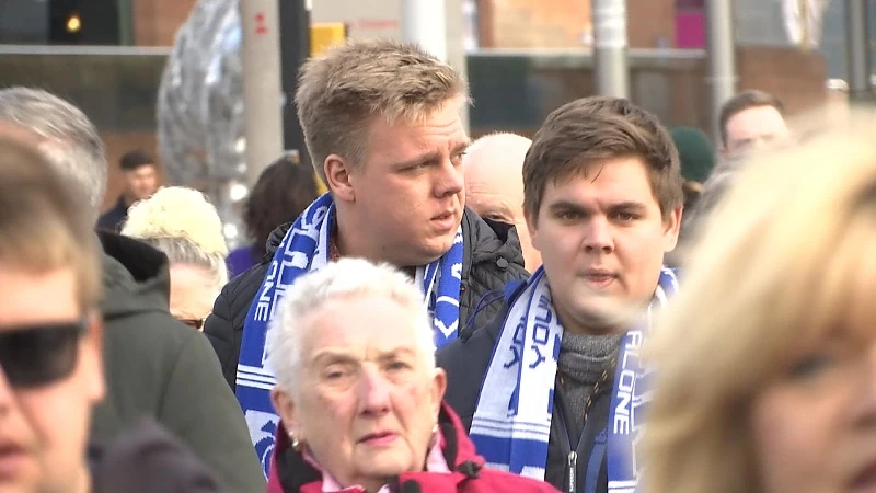 Genkse supporters klaar om te genieten