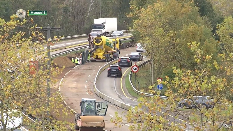 Bijna niemand rijdt te snel aan wegenwerken Herkenrodesingel Hasselt