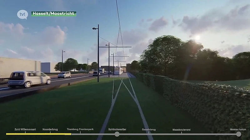 Spartacus: Maak nu al een virtueel tramritje door Maastricht