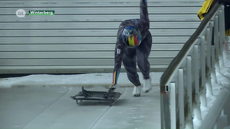 Kim Meylemans bereidt zich in Winterberg voor op het nieuwe skeletonseizoen