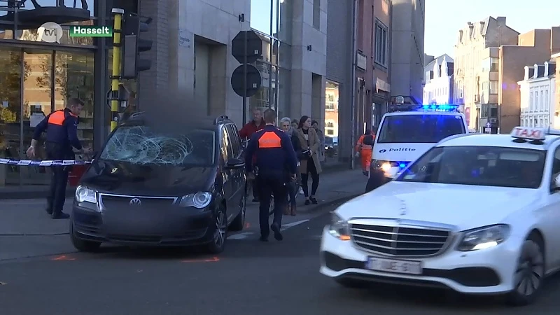 Ooggetuige bevrijdt slachtoffer na bizar ongeval in Hasselt
