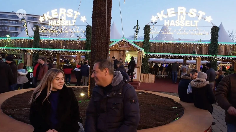 Glasblazer op Winterland Hasselt