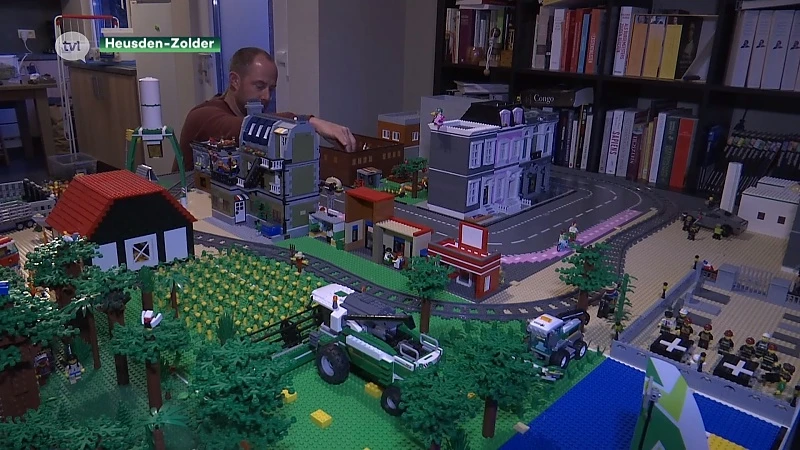 Inwoner Heusden-Zolder maakt jaaroverzicht in Lego