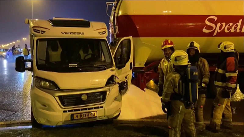 Dolle achtervolging van mobilhome eindigt in Maasmechelen