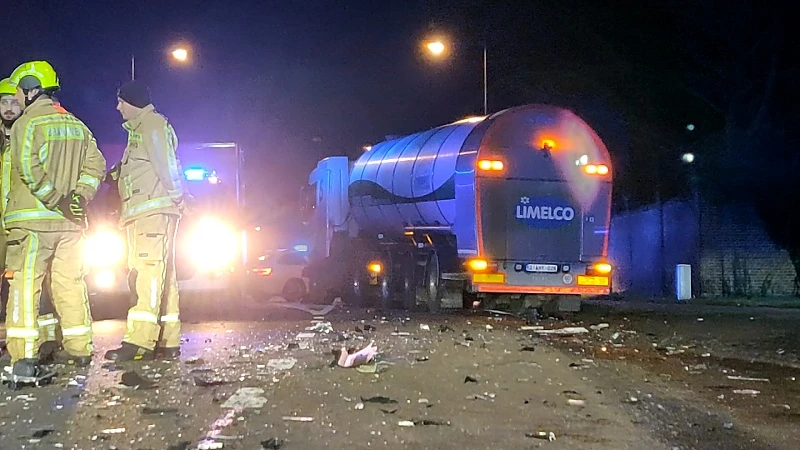 Man komt om bij klap tegen vrachtwagen in Bree