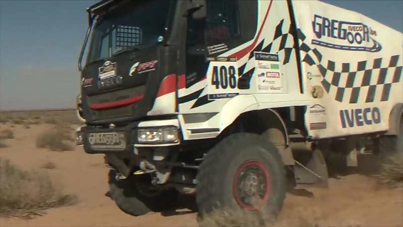 Hammenaar leider in Afrika Eco Race