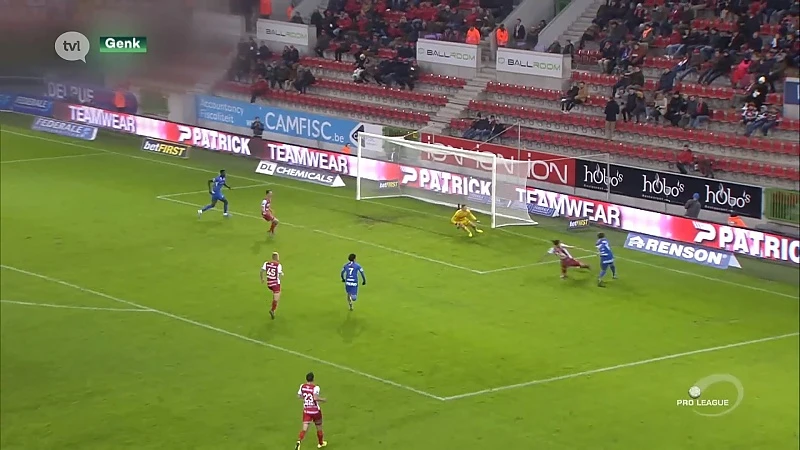 Racing Genk na winst in top zes