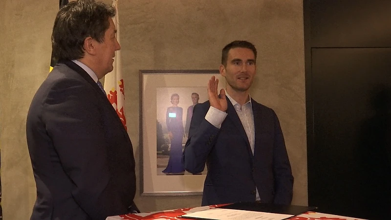 Burgemeester Voeren legt de eed af