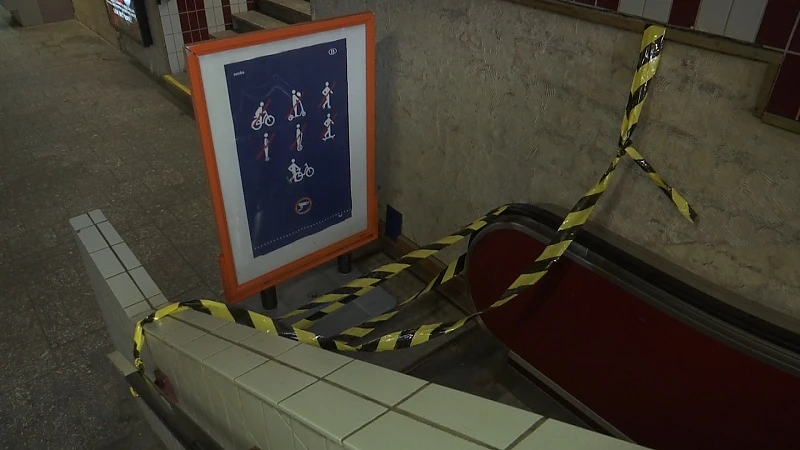Verloederde roltrap station Hasselt breekt voet 12-jarige jongen