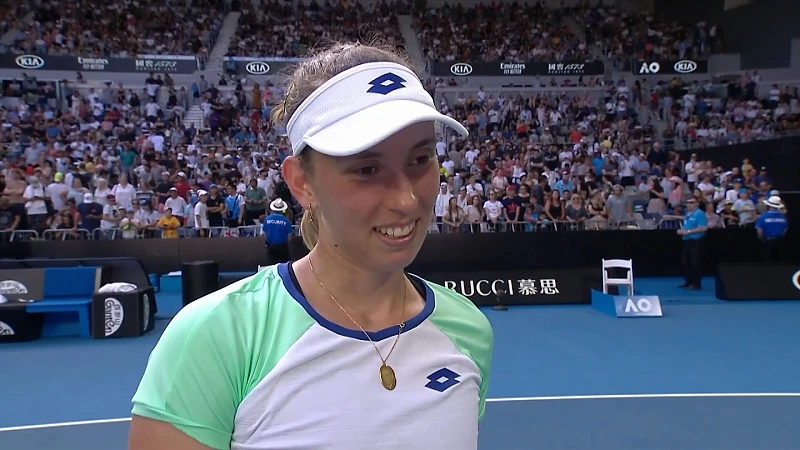Elise Mertens in vierde ronde tegenover Halep