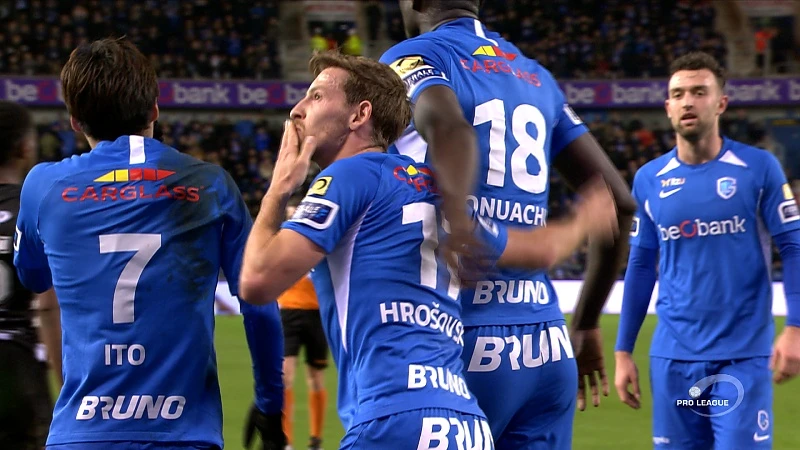 Pareltje van Hrošovský brengt Genk stap dichter bij PO I