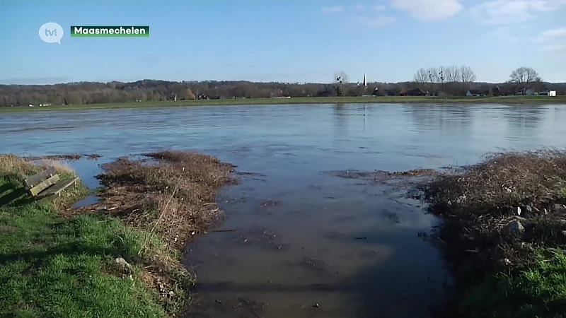 Maas staat op hoogste peil in jaren