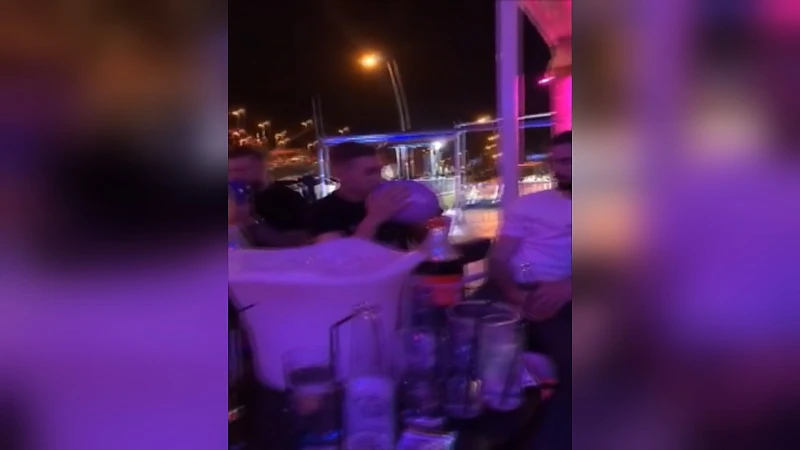 Leandro Trossard betrapt met lachgas
