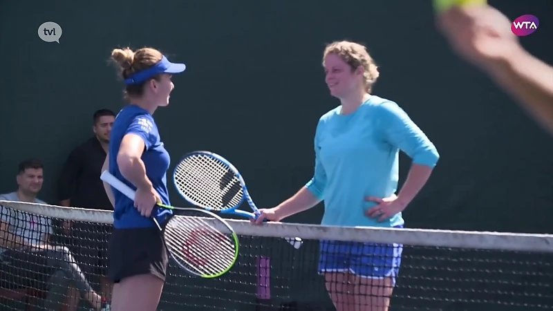 Kim Clijsters maakt comeback in Dubai tegen Muguruza