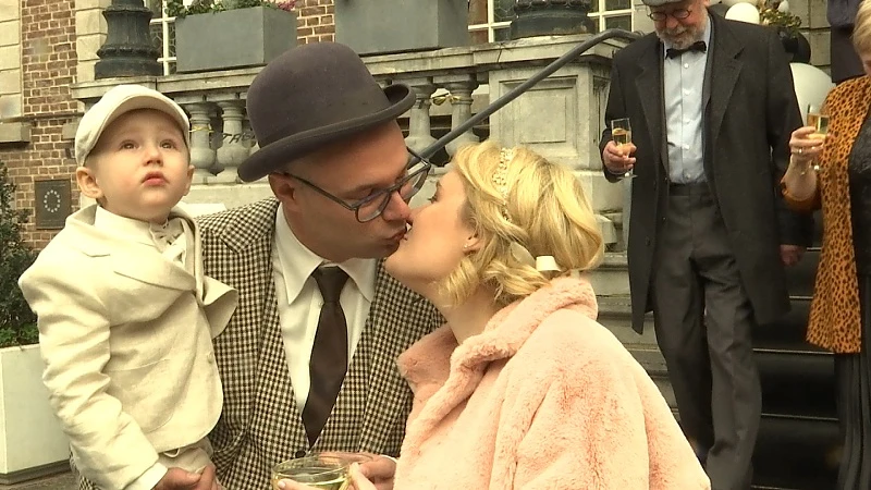 Koppels trouwen op 20 02 2020 in decor van Roaring Twenties