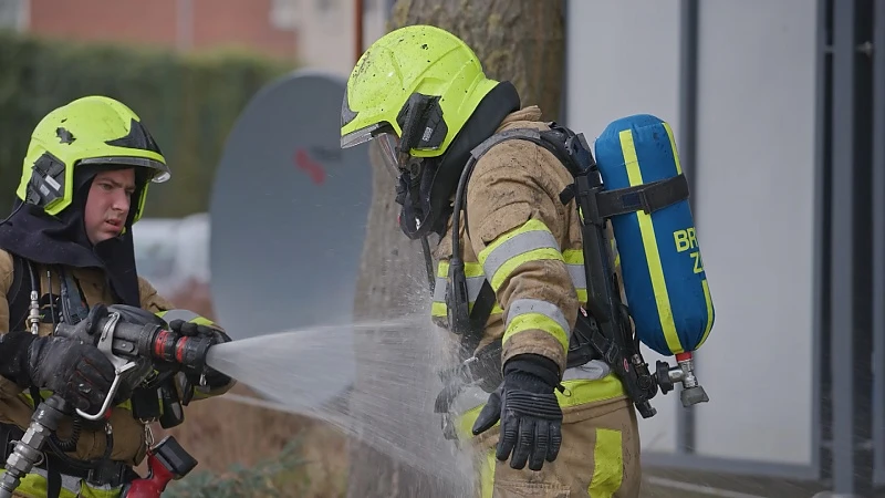 Brandstichting Veldwezelt