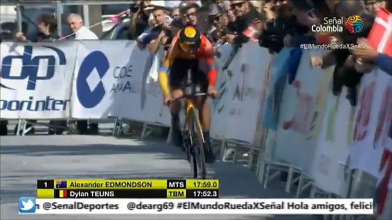 Dylan Teuns wint slottijdrit Ruta del Sol