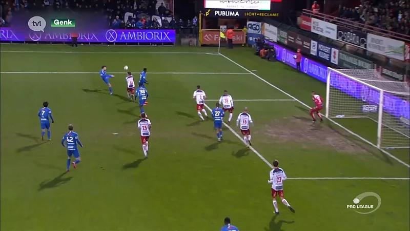 Racing Genk stap dichter bij PO1 na zege in Kortrijk
