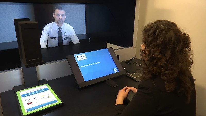 Wereldprimeur: In Houthalen en Bree kan je aangifte doen bij een virtuele politie-inspecteur