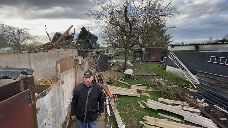 Storm Jorge richt heel wat schade aan in het zuiden van Limburg