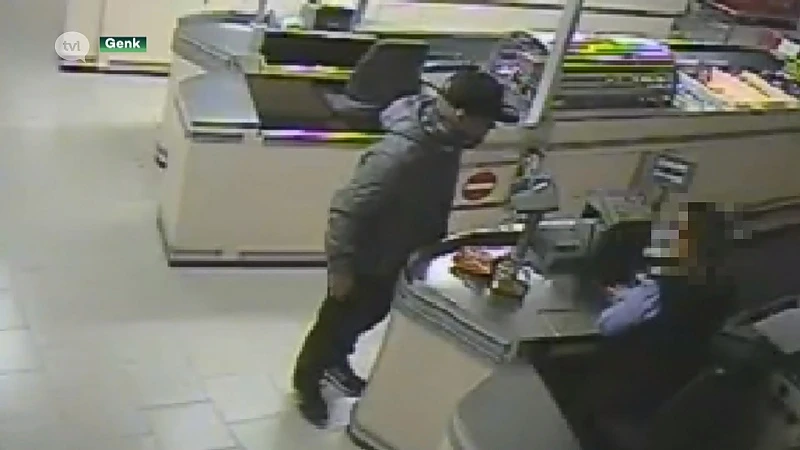 Politie is op zoek naar overvaller Aldi in Genk