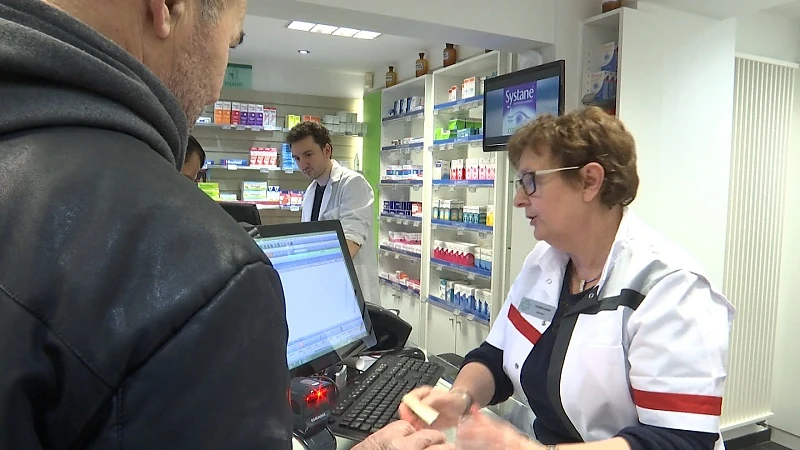Stormloop op apotheken