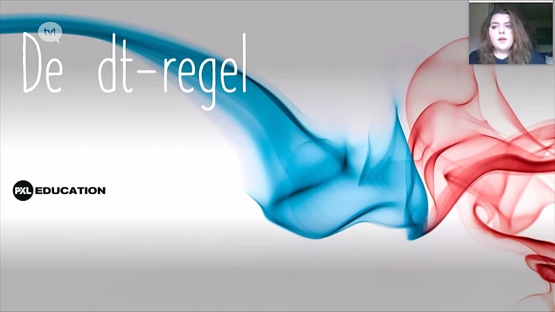 Les 2: De dt-regel