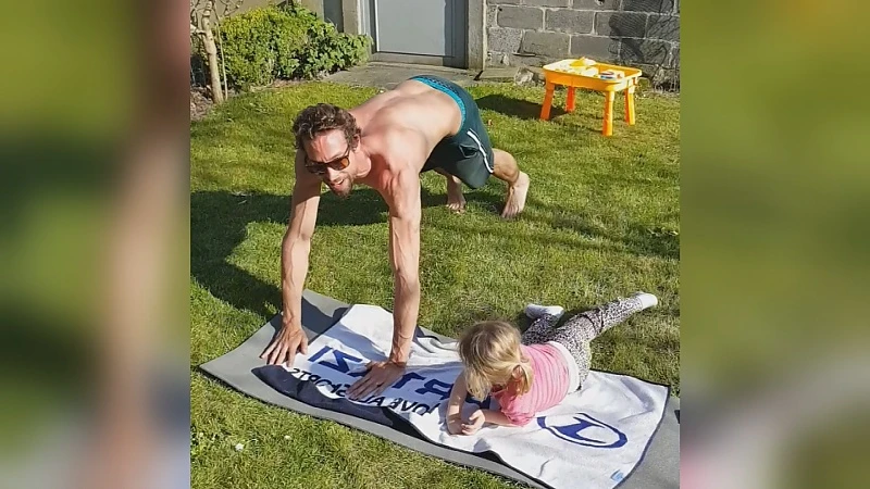 Zo traint Pieter Timmers zonder zwembad