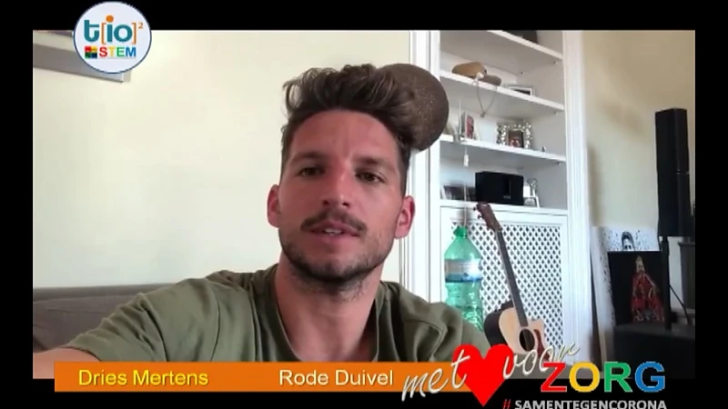 Dries Mertens dankt Peltse Wico Campus voor het goede werk