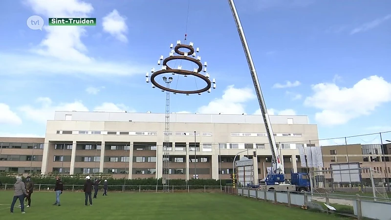 Truiense kunstenaar Tom Herck brengt hulde aan ziekenhuispersoneel Sint-Trudo