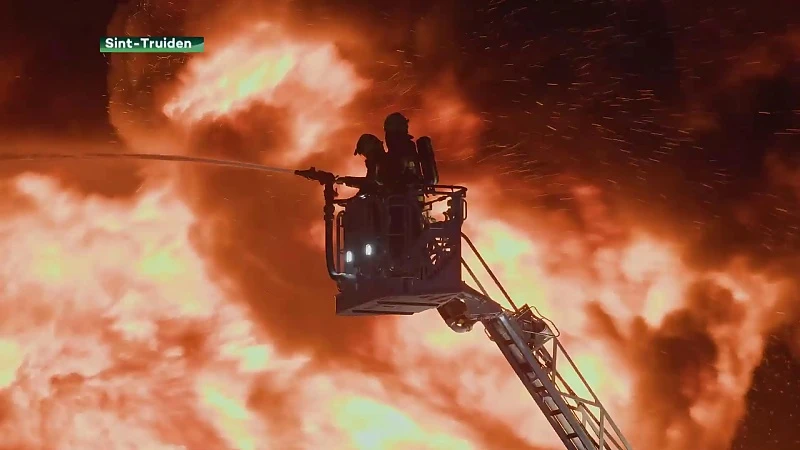 Twee seizoensarbeiders zwaar gewond bij brand in fruitloods Sint-Truiden