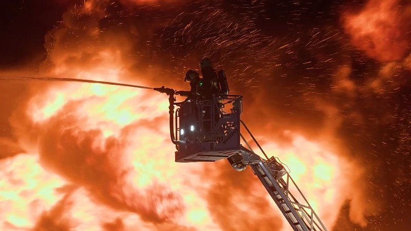 Asbestgevaar geweken na brand bij fruitteler