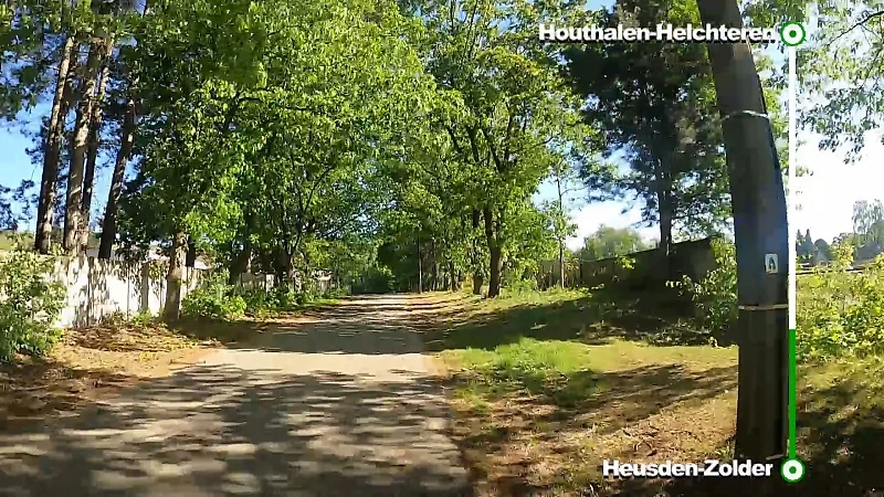 Bloesemlussen: Heusden-Zolder naar Houthalen