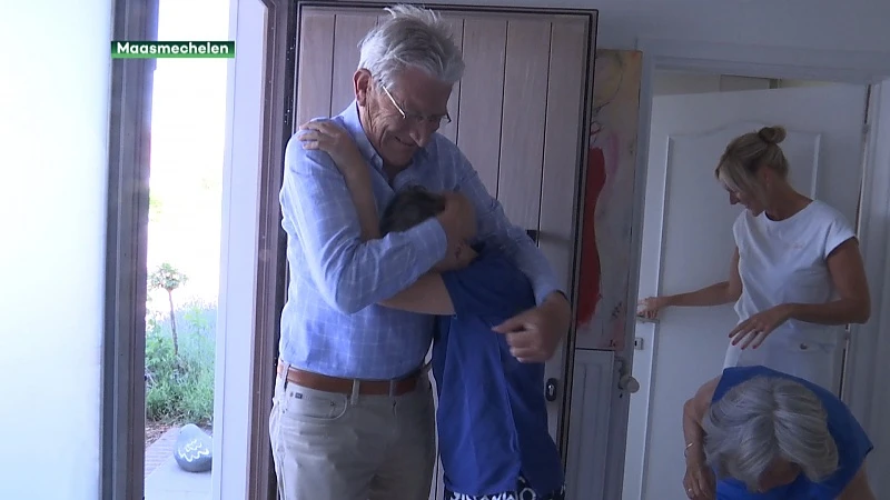 Blij weerzien met familie nu grenzen weer open mogen