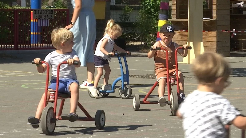 Kleuterscholen weer open, slechts klein deel blijft thuis.