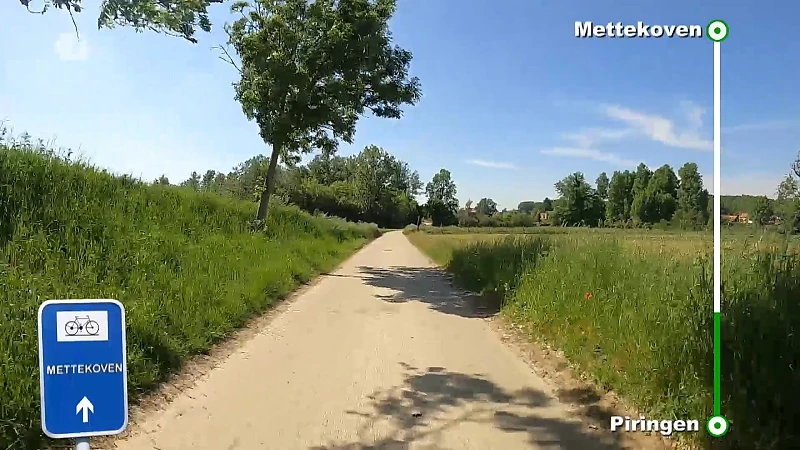 Fruitige landschappen met pit: Piringen naar Mettekoven