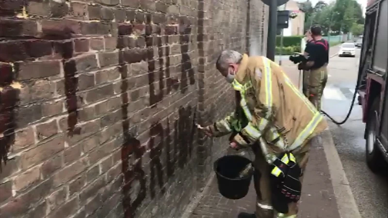 Racistische slogans ontsieren Tongeren, Bilzen en Lanaken