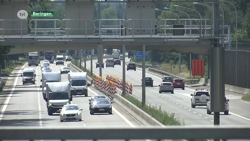 Oprit E313 in Beringen vanaf zaterdag afgesloten tot augustus