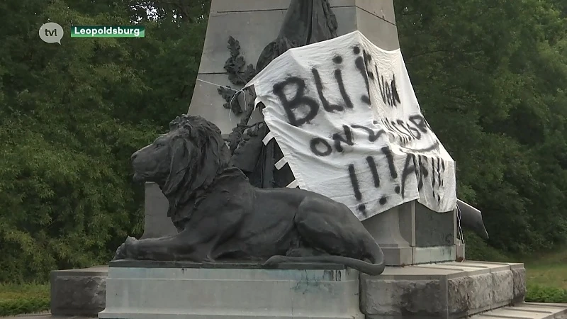 Beeldenstorm rond Leopold II barst los in Leopoldsburg