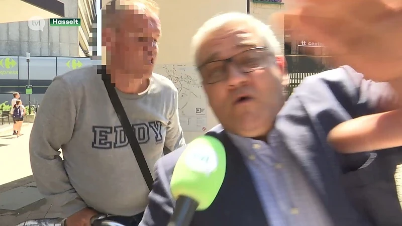 Dronken fietser rijdt Hasseltse burgemeester opzettelijk aan tijdens interview met TVL